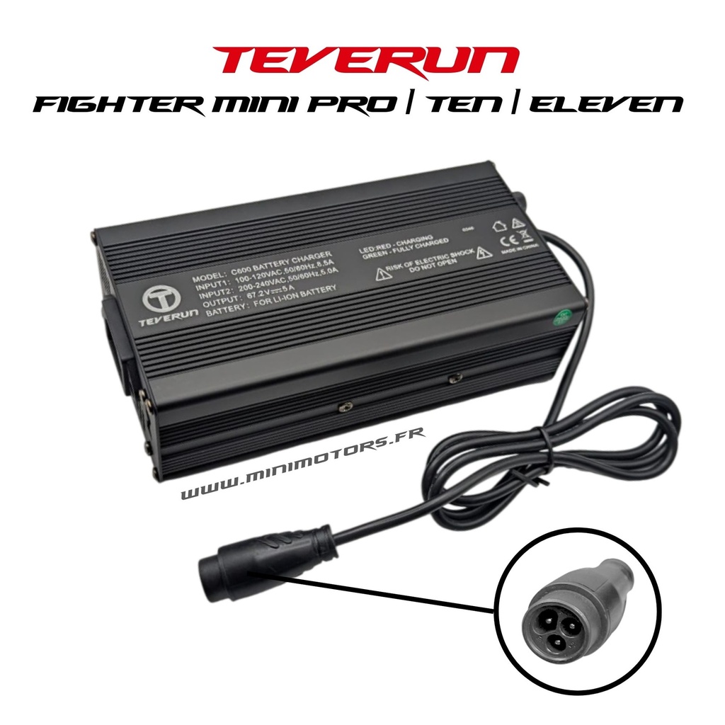 TEVERUN FIGHTER 10, 10+, 11, 11,+ MINI PRO | QUICK CHARGER 67.2V 5A