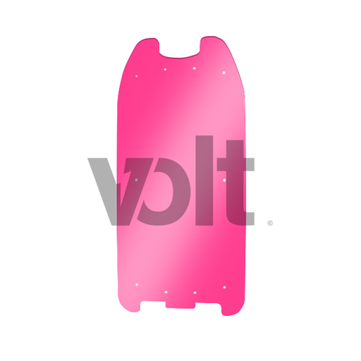 [CRV00050] CARBON REVO DOUBLURE DE DECK 3MM ROSE TRANSLUCIDE - DUALTRON 1/RAPTOR