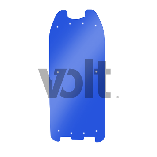 [CRV00056] CARBON REVO DECK LINER 3MM TRANSLUCENT BLUE - DUALTRON 2